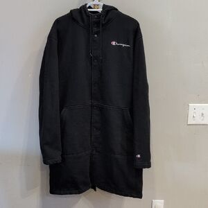 Champion Black Hooded Jacket
